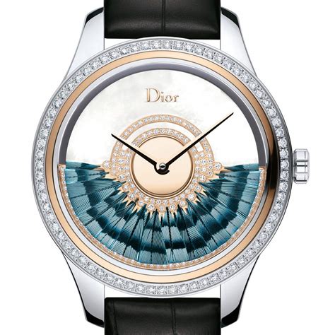 dior grand bal plume watch price|Dior diamond bezel watch.